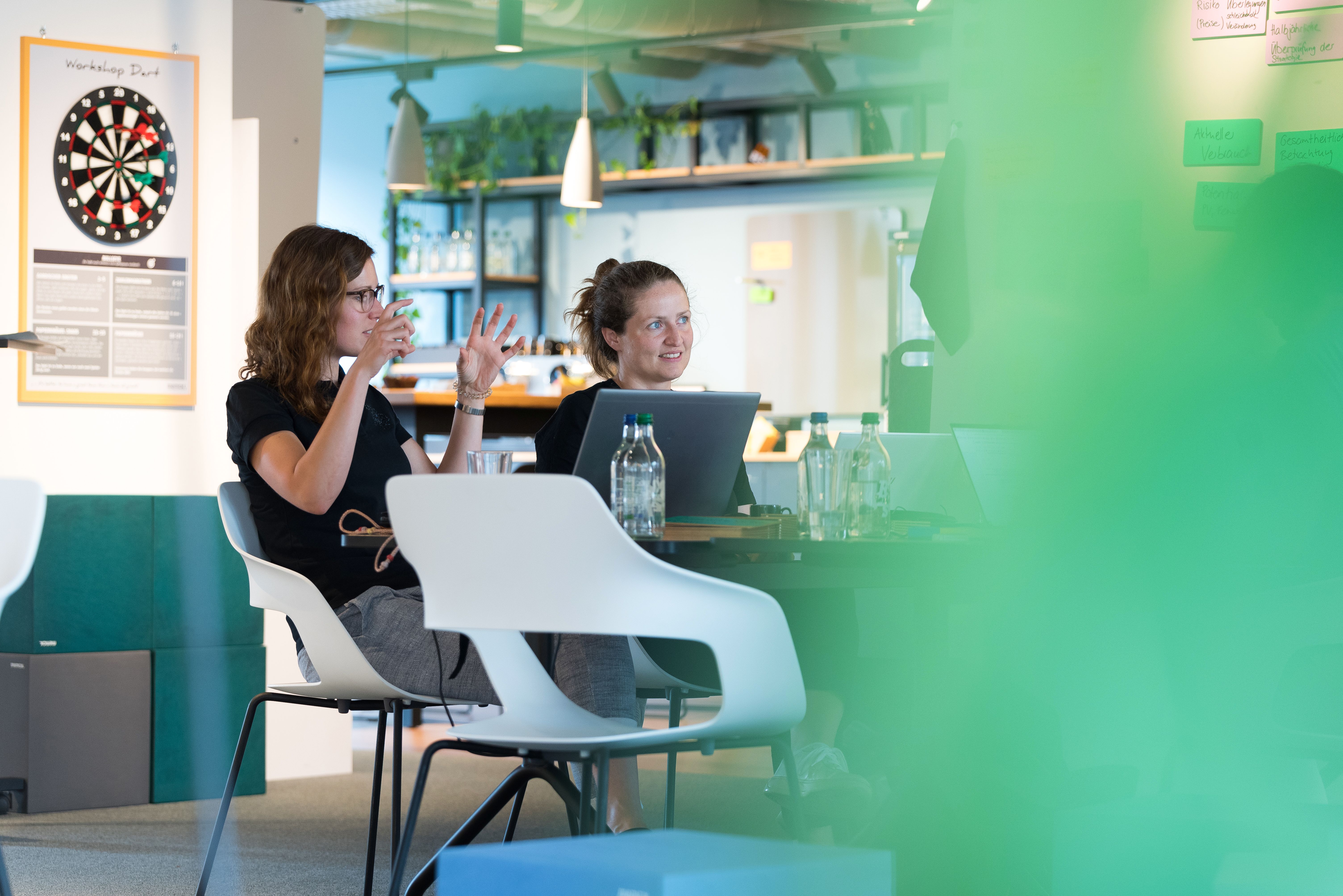 Dedicated teamwork in the Boostcamp, which we hold every year to develop innovations