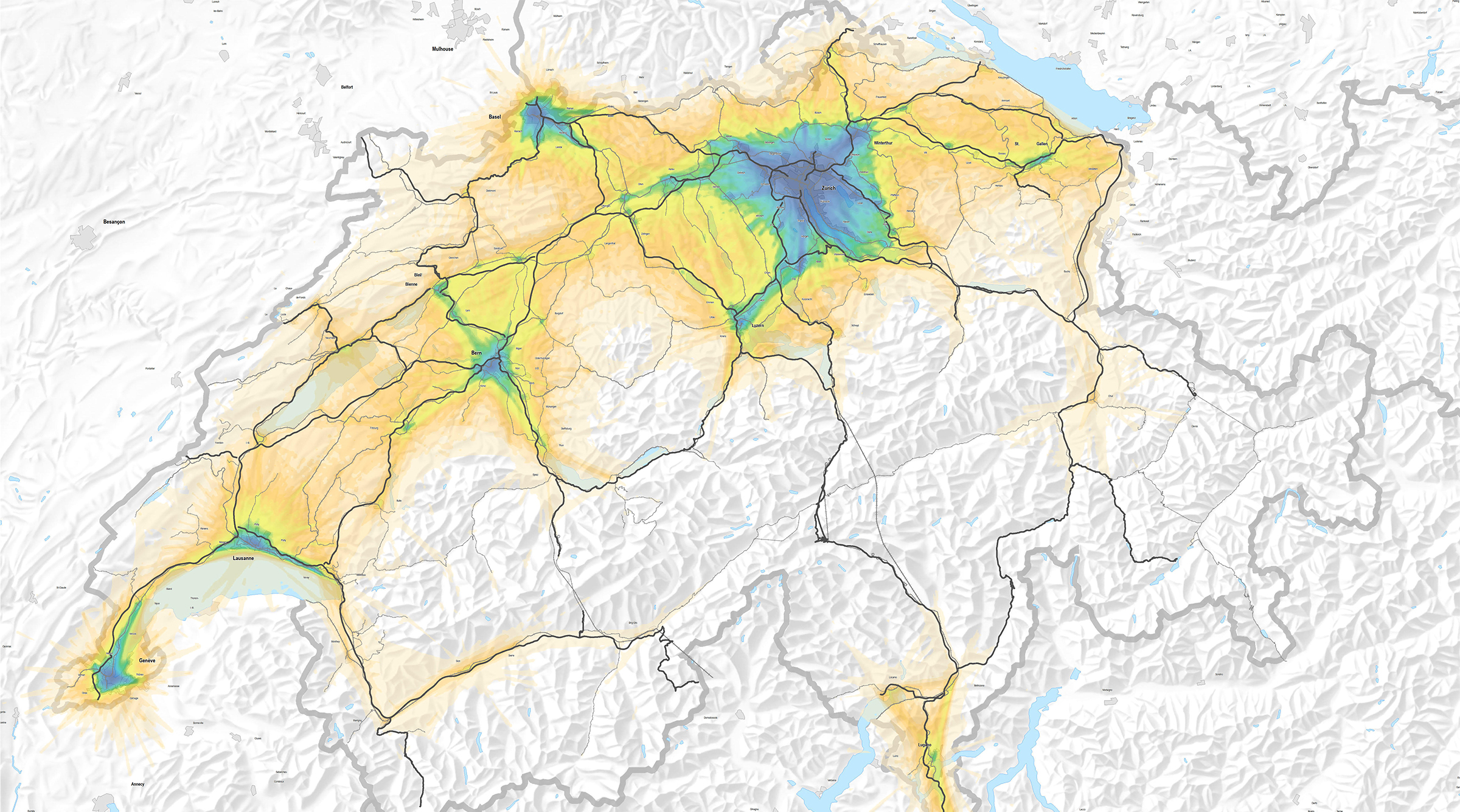Nachfragepotenzial zur Nutzung von Velobahnen