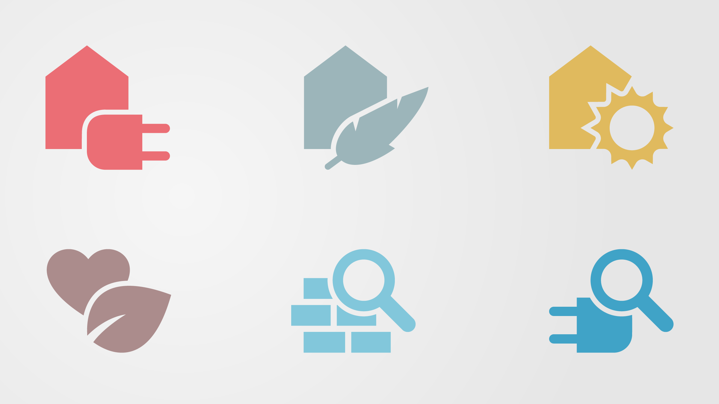 Minergie Produkt-Icons