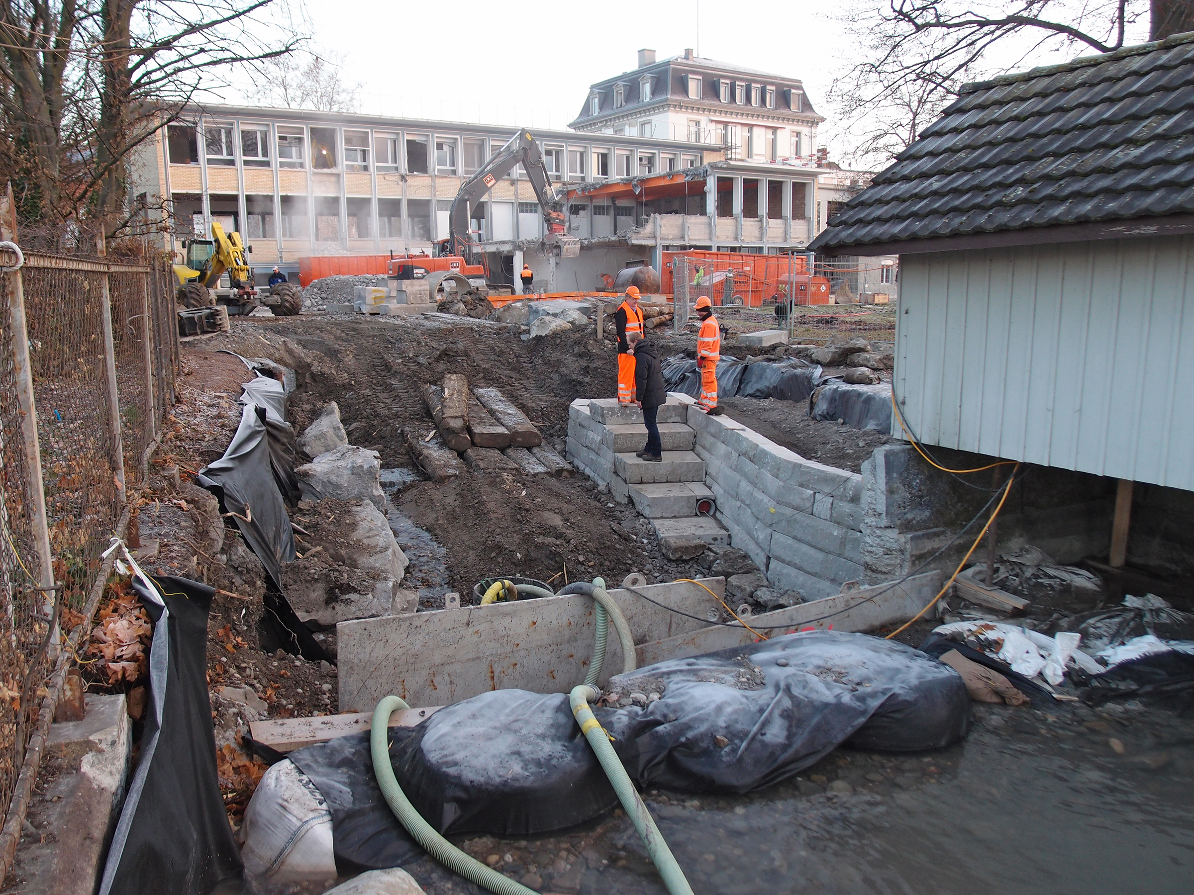 Revitalisierung Grundbach Stäfa