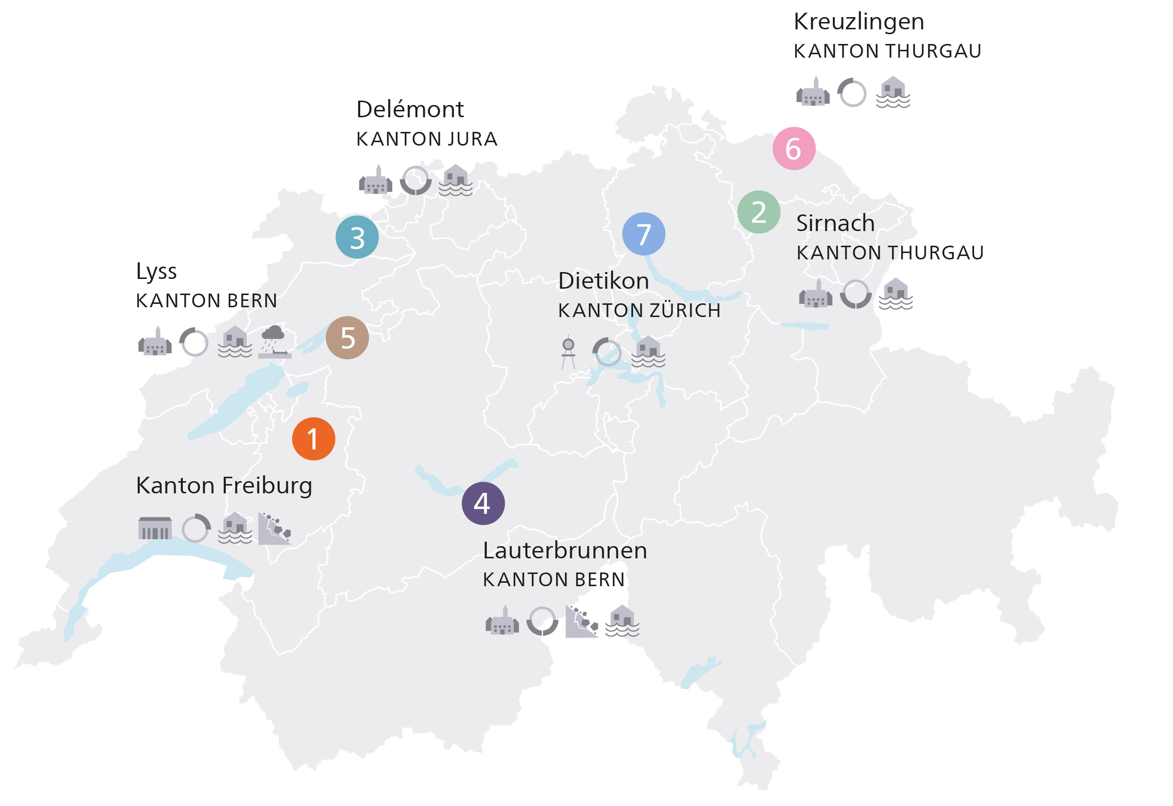 Karte Fallbeispiele