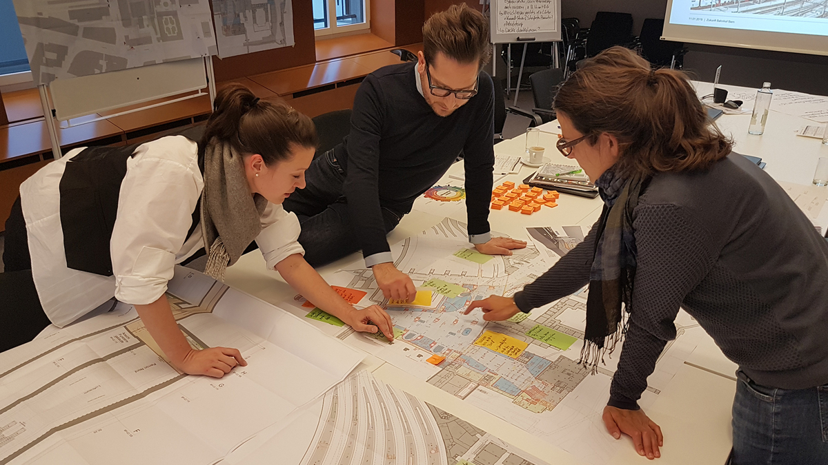 Interner Workshop bei EBP Mit dem Urban-Psychology-Team 