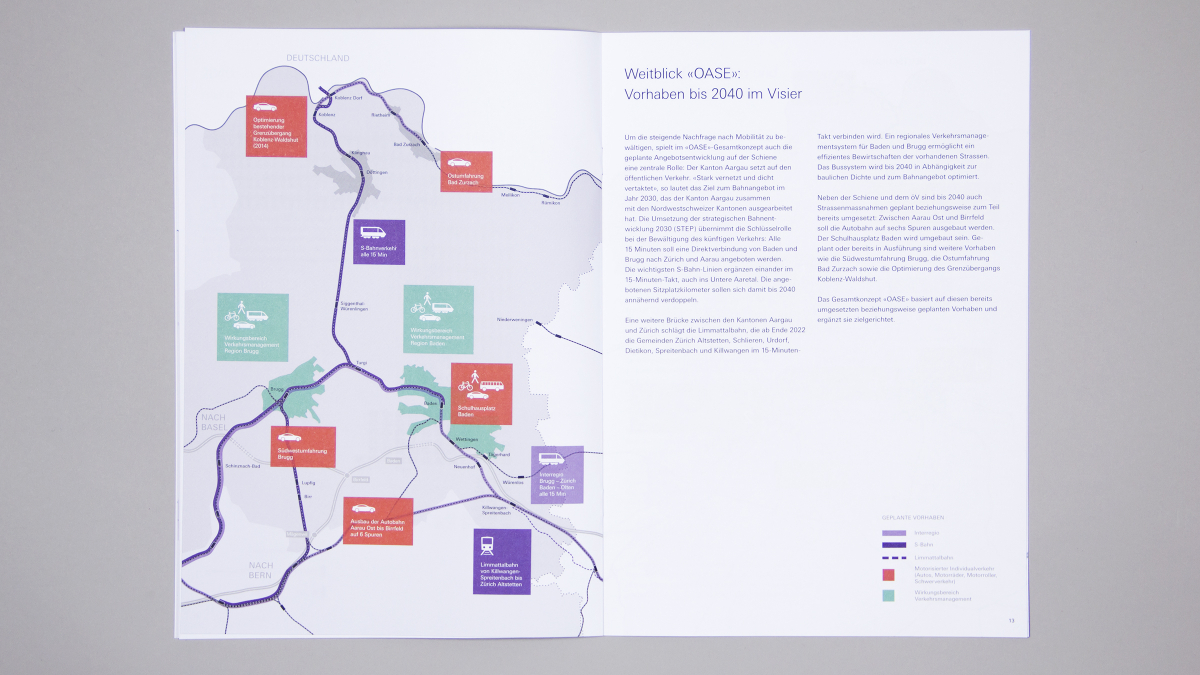 Infographic: Development projects based on planning throughout 2040