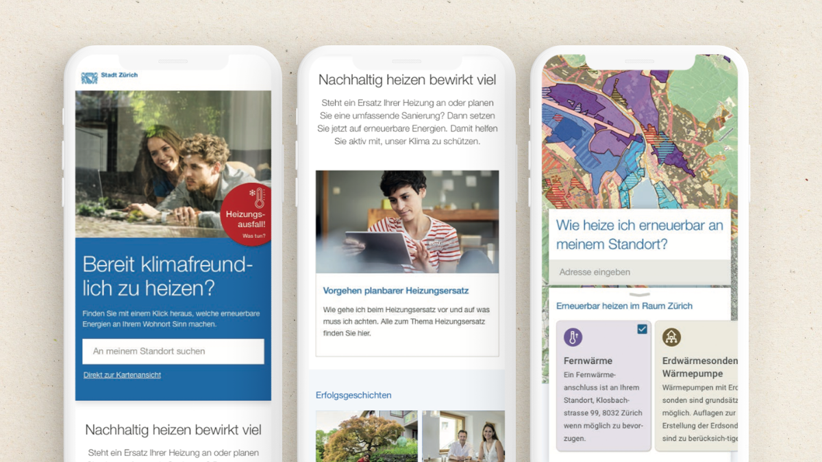 Prototyp-Layout Mobile