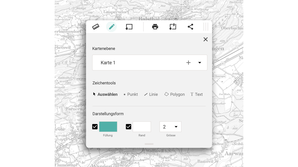 Designprototyp und Webgrafik