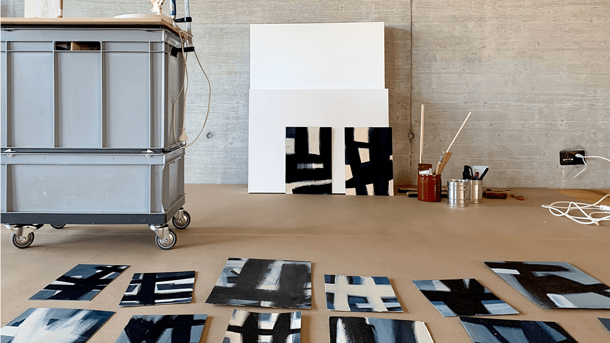 Atelier von Anne-Marie Fischer