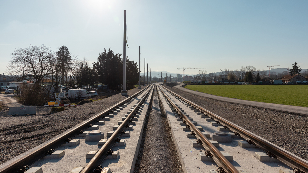 Bahntrassee im Niderfeld