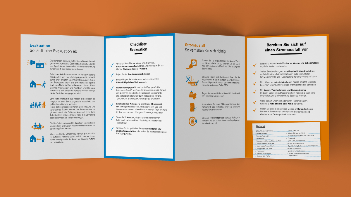 Informationsflyer Gemeinde