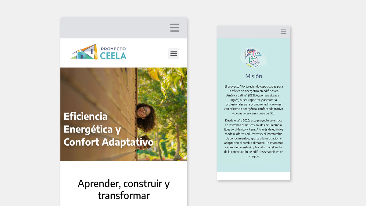 Webseite proyectoceela.com: Home