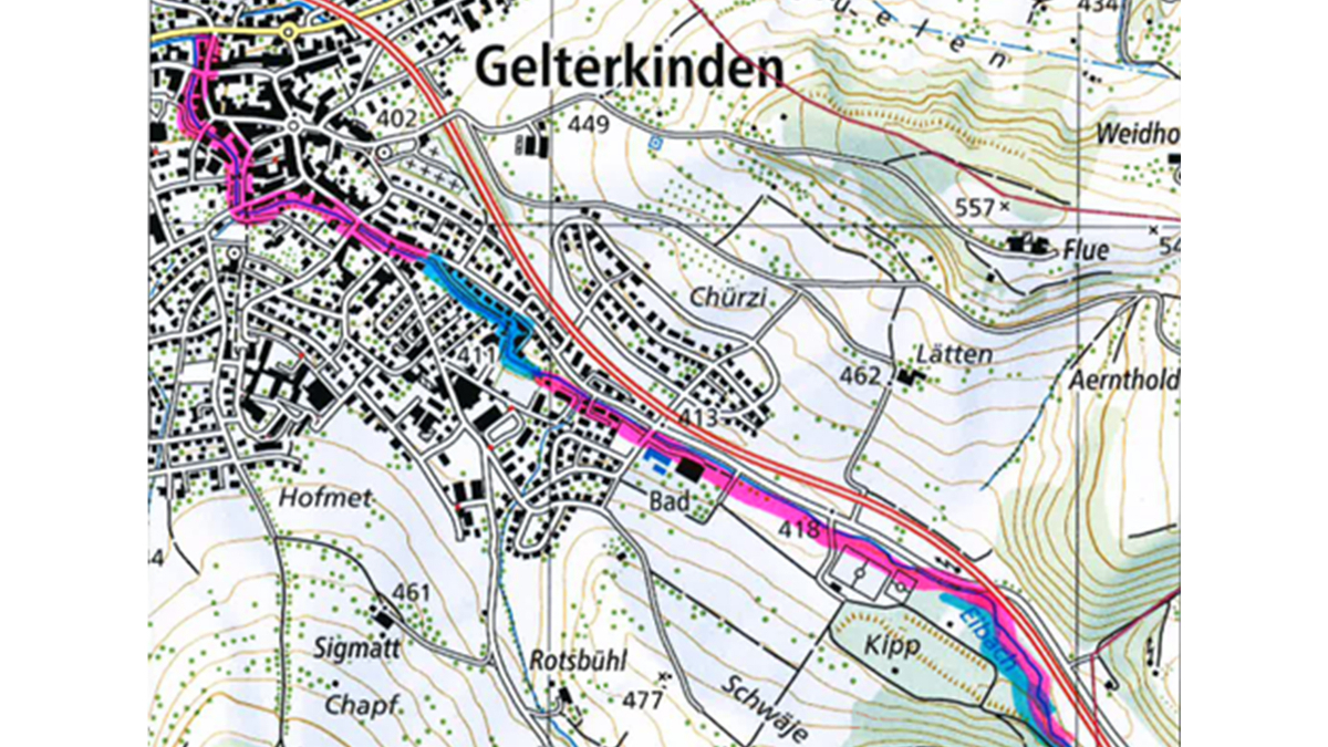 Regionen oberhalb Gelterkinden