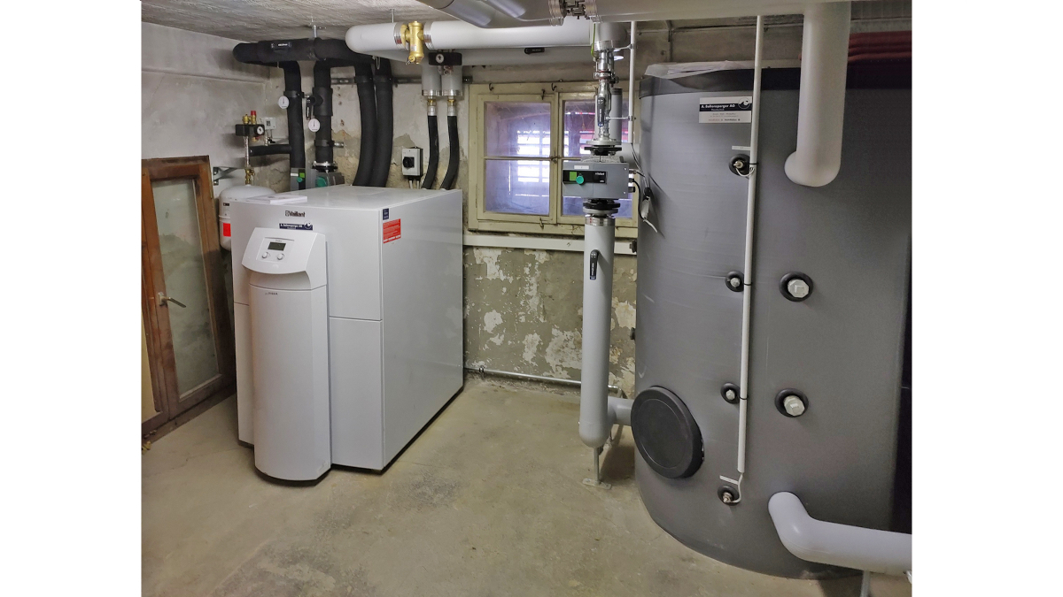Neue EWS Wärmepumpe im Altbau anstelle Gasheizkessel