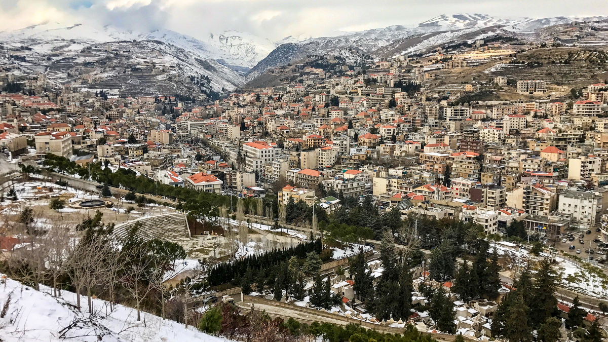 downtown Zahlé