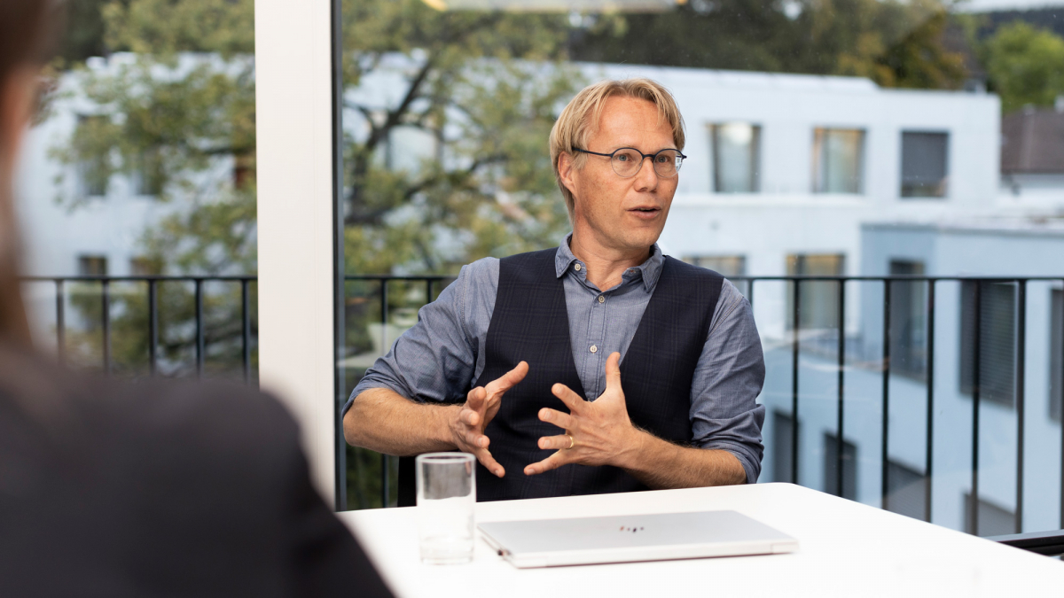 Peter de Haan im Gespräch