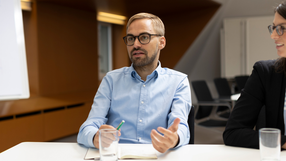 Lukas Beck im Gespräch