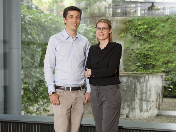 Patrick Saxer and Désirée Vetsch
