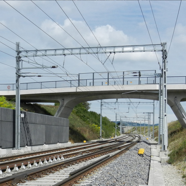 HGV, Ausbau Hüntwangen - Neuhausen