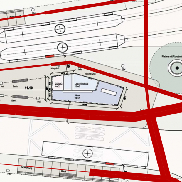 commuter and pedestrian flows