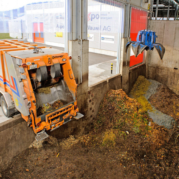 Trockenvergärungsanlage Wauwil