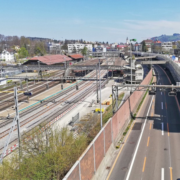 Verkehrsdrehscheibe St.Fiden