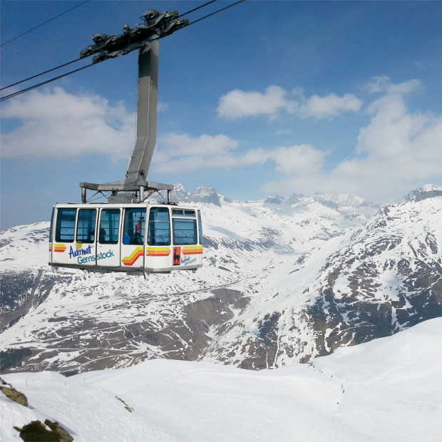 Skiinfrastrukturanlagen Urserntal / Oberalp