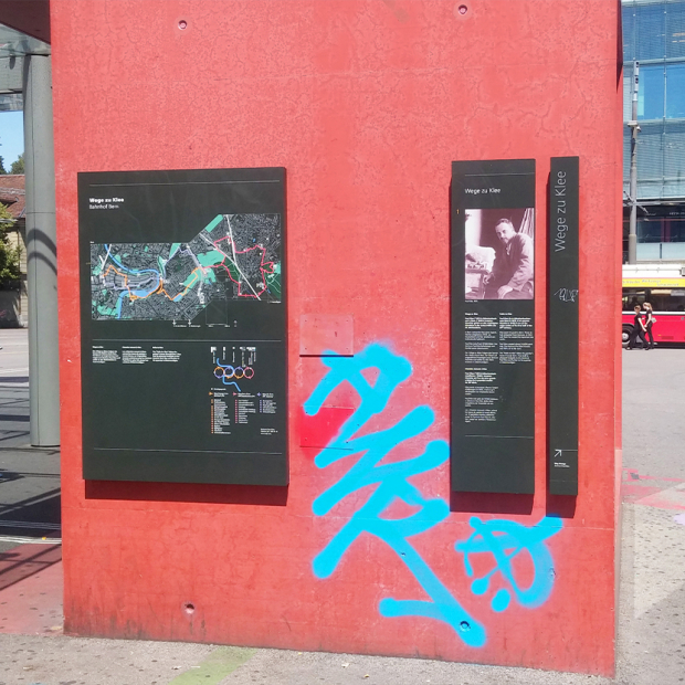 Wegleitsysteme für den Fussverkehr