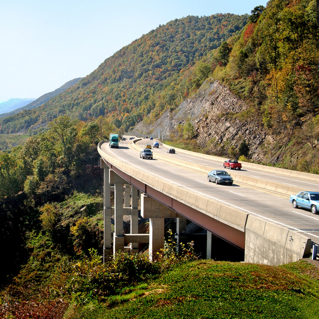 Erreichbarkeit in den Appalachen messen